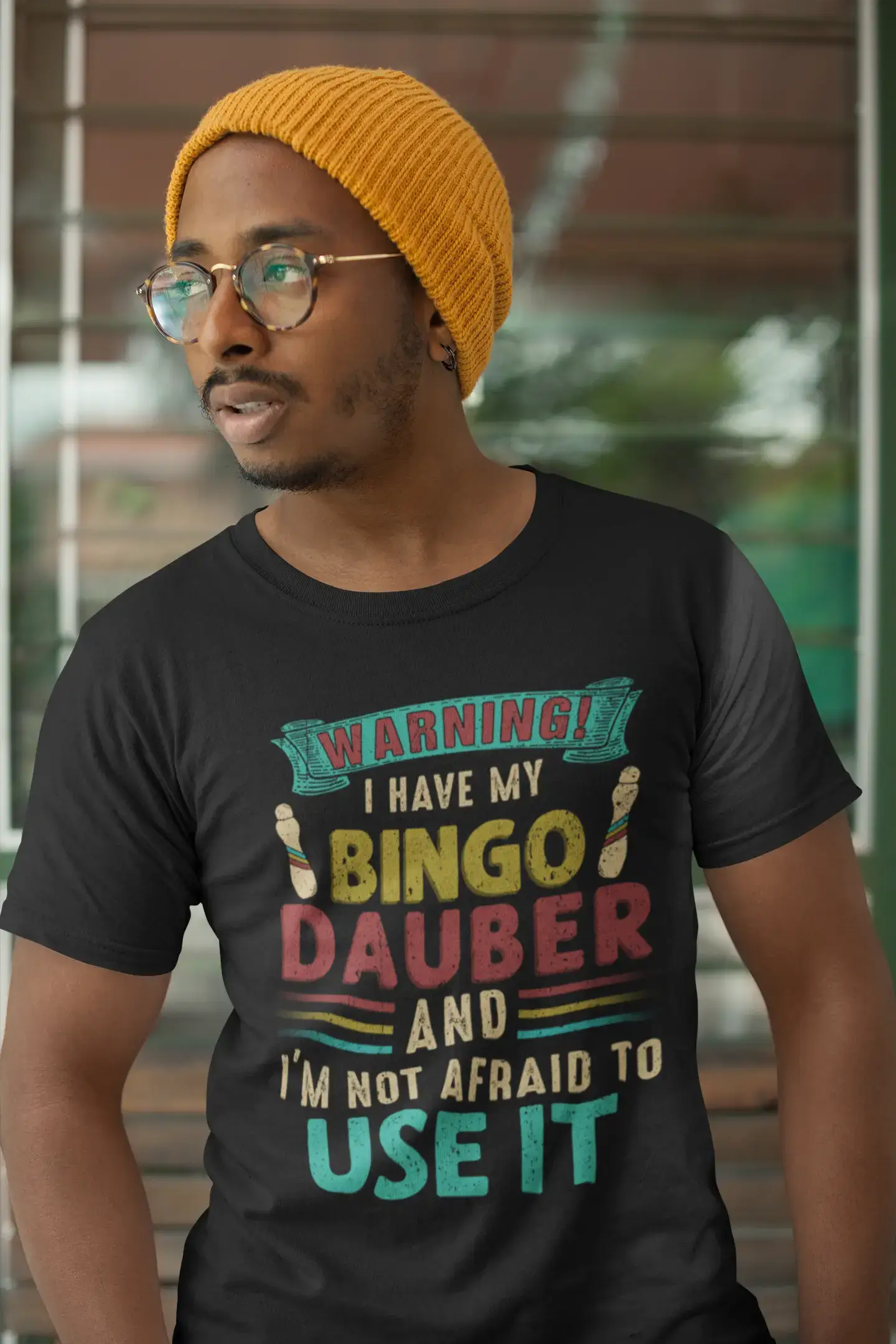 ULTRABASIC Men's Novelty Video Gamer T-Shirt - I Have My Bingo Dauber