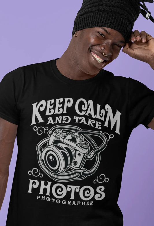 ULTRABASIC Men's T-Shirt Keep Calm and Take Photos - Photographer Tee Shirt