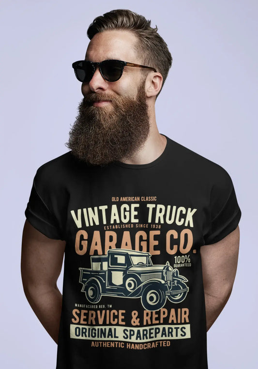 ULTRABASIC Men's Graphic T-Shirt Vintage Truck Since 1938 - Garage CO - Car Lovers