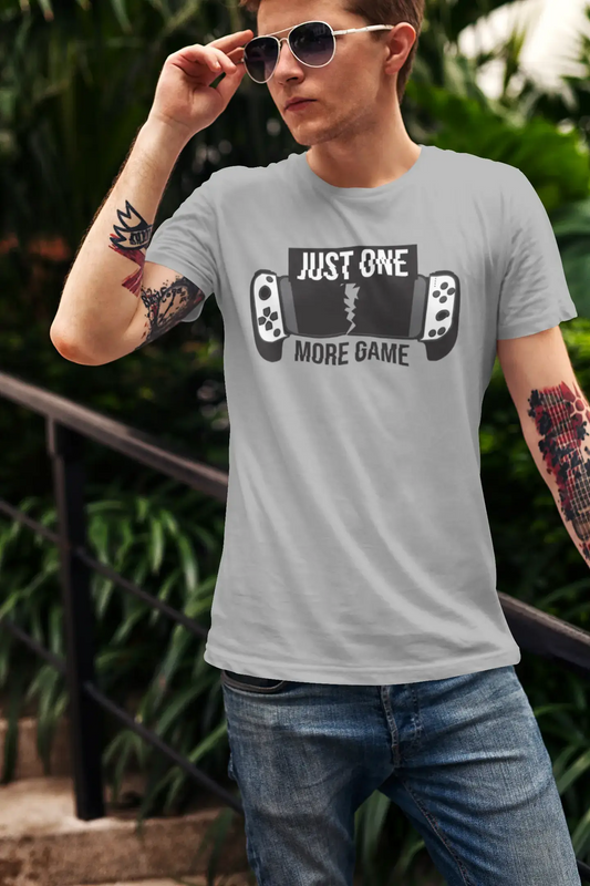 ULTRABASIC Men's Gaming T-Shirt Just One More Game - Gamer Tee Shirt