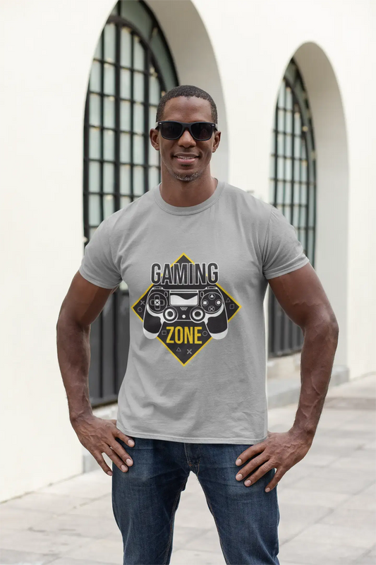 ULTRABASIC Men's T-Shirt Gaming Zone - Tee Shirt for Gamers