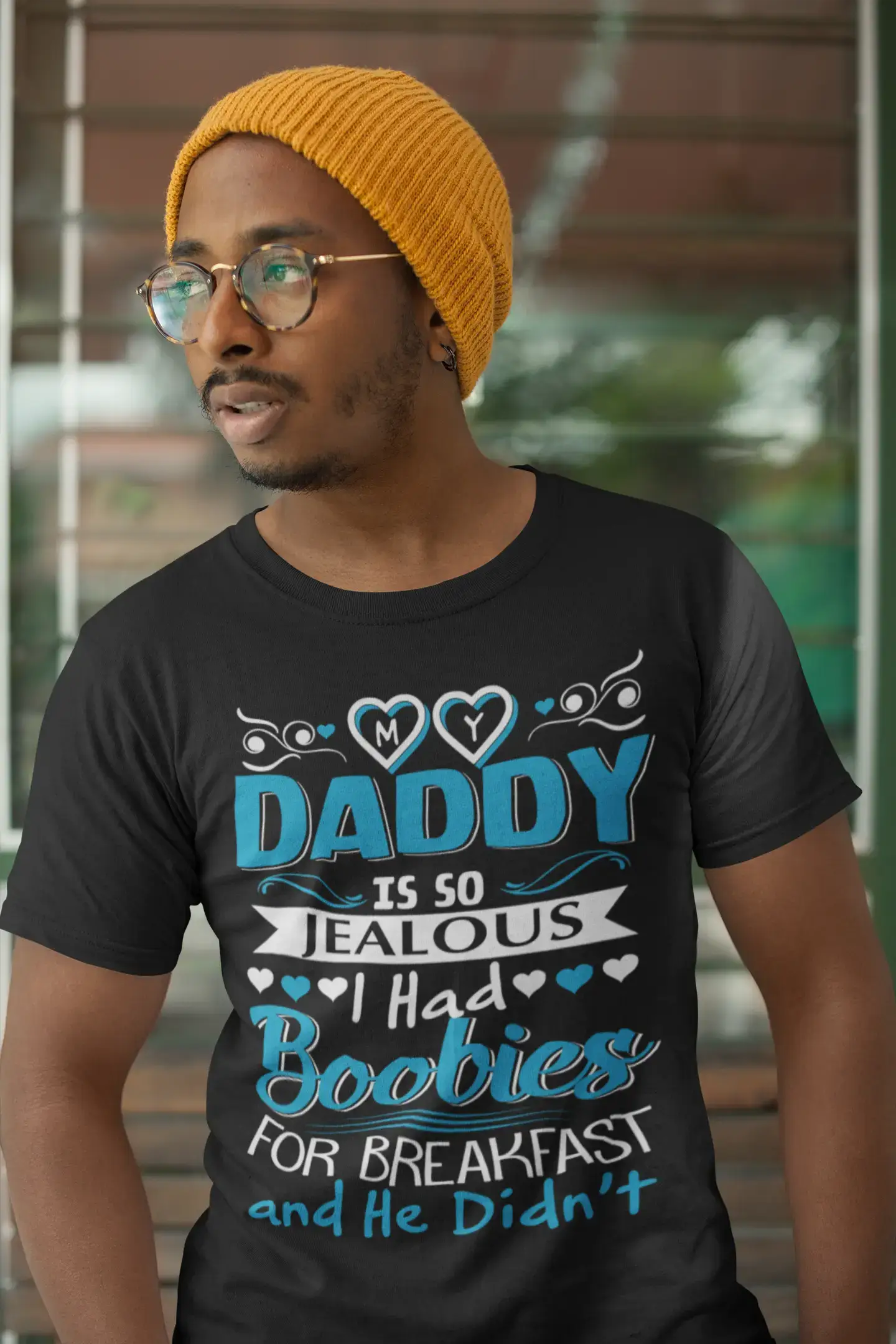 ULTRABASIC Men's Novelty T-Shirt My Daddy is so Jealous - Funny Joke Tee Shirt