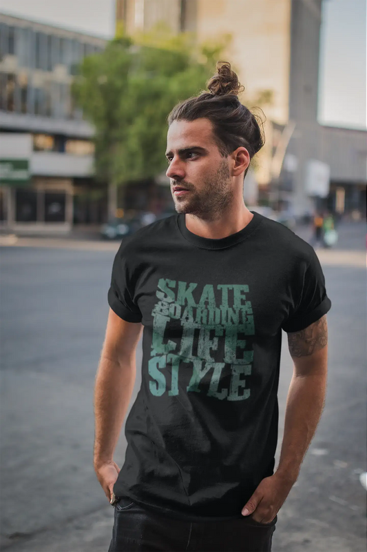 ULTRABASIC Men's Novelty T-Shirt Skate Boarding Lifestyle - Skating Tee Shirt