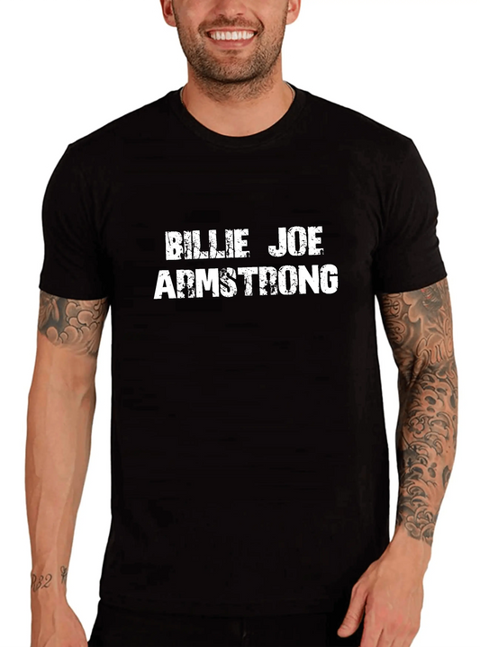 Men's Graphic T-Shirt Billie Joe Armstrong Eco-Friendly Limited Edition Short Sleeve Tee-Shirt Vintage Birthday Gift Novelty