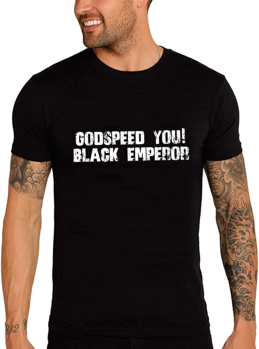 Men's Graphic T-Shirt Godspeed You! Black Emperor Eco-Friendly Limited Edition Short Sleeve Tee-Shirt Vintage Birthday Gift Novelty