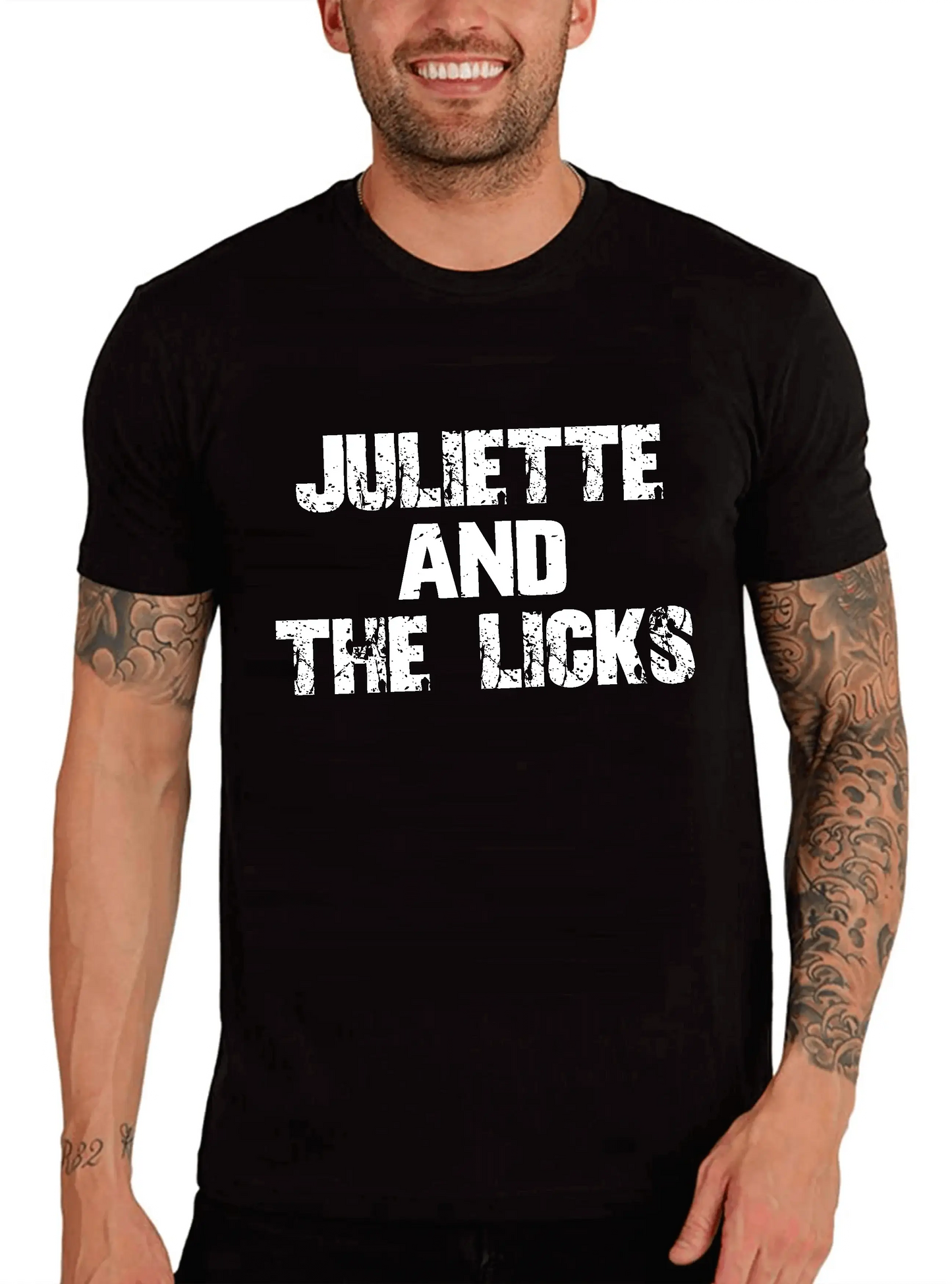 Men's Graphic T-Shirt Juliette And The Licks Eco-Friendly Limited Edition Short Sleeve Tee-Shirt Vintage Birthday Gift Novelty