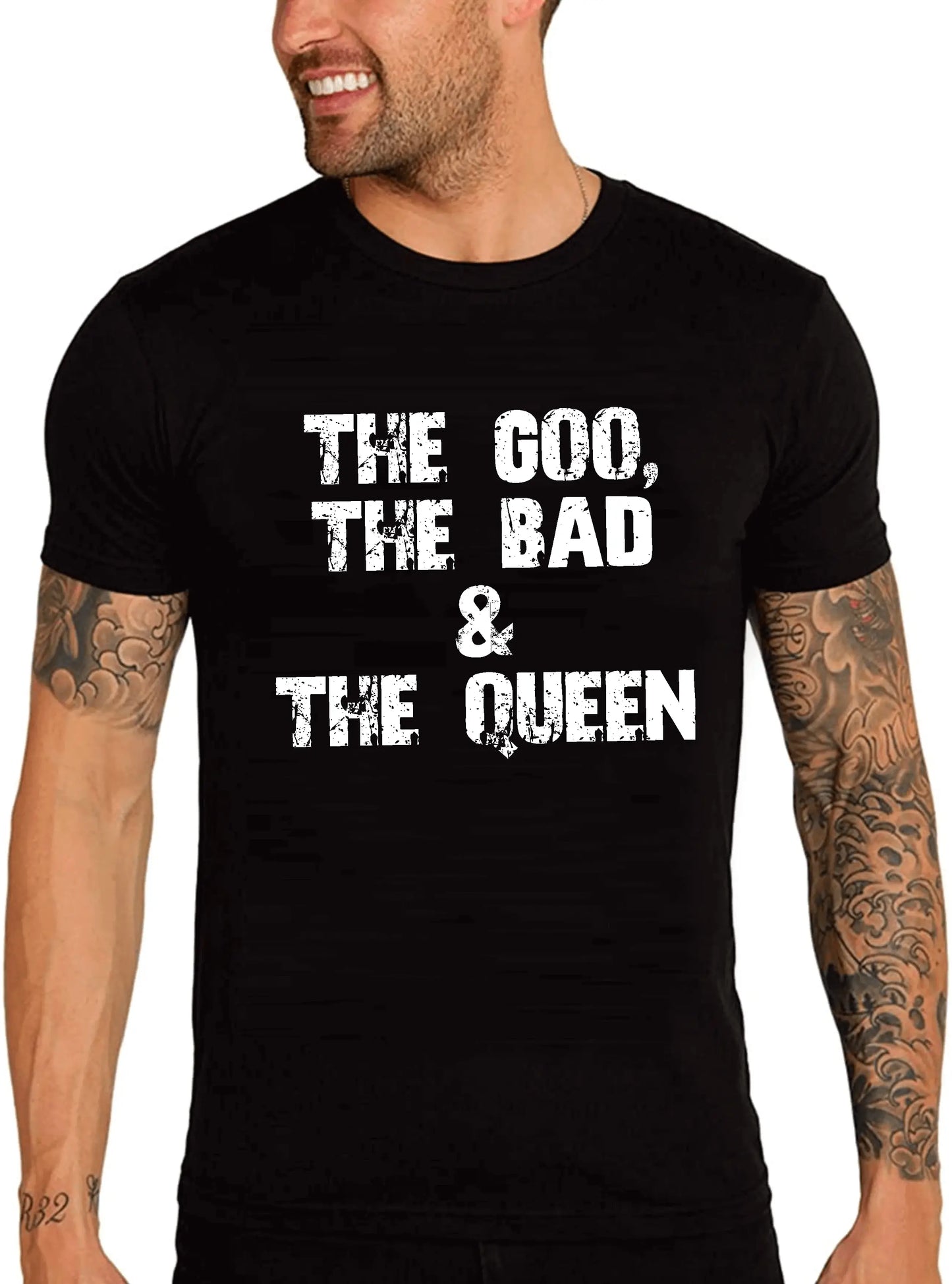 Men's Graphic T-Shirt The Goo The Bad & The Queen Eco-Friendly Limited Edition Short Sleeve Tee-Shirt Vintage Birthday Gift Novelty