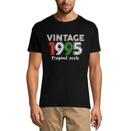 Men's Graphic T-Shirt Original Parts 1995 29th Birthday Anniversary 29 Year Old Gift 1995 Vintage Eco-Friendly Short Sleeve Novelty Tee