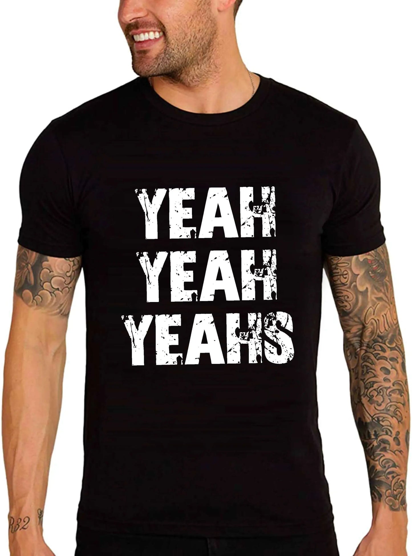 Men's Graphic T-Shirt Yeah Yeah Yeahs Eco-Friendly Limited Edition Short Sleeve Tee-Shirt Vintage Birthday Gift Novelty