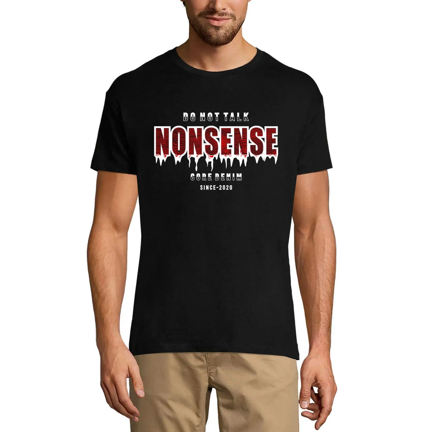 Men's Graphic T-Shirt Do Not Talk Nonsense Eco-Friendly Limited Edition Short Sleeve Tee-Shirt Vintage Birthday Gift Novelty