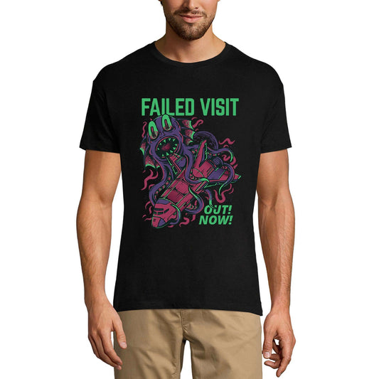 ULTRABASIC Men's Novelty T-Shirt Failed Visit Out Now - Alien Tee Shirt