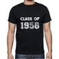 1958, Class of, black, Men's Short Sleeve Round Neck T-shirt 00103 ultrabasic-com.myshopify.com