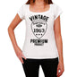 1963, Vintage Superior, white, Women's Short Sleeve Round Neck T-shirt - ultrabasic-com