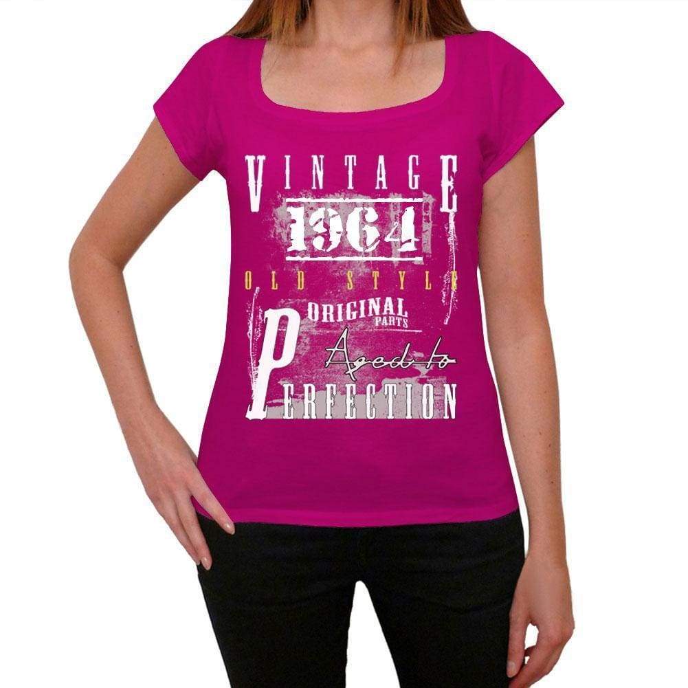 1964, Women's Short Sleeve Round Neck T-shirt 00130 - ultrabasic-com