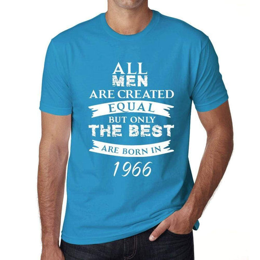 1966, Only the Best are Born in 1966 Men's T-shirt Blue Birthday Gift 00511 - ultrabasic-com