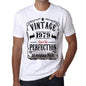 1979 Vintage Aged to Perfection Men's T-shirt White Birthday Gift 00488 - ultrabasic-com