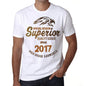 2017 Special Session Superior Since 2017 Mens T-Shirt White Birthday Gift 00522 - White / Xs - Casual