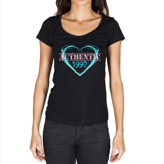24Th Birthday Gift For Her Authentic 1992 T-Shirt For Women T Shirt Gift Black 00158 - T-Shirt