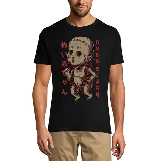 ULTRABASIC Men's Novelty T-Shirt Over Scary - Scary Baby Tee Shirt