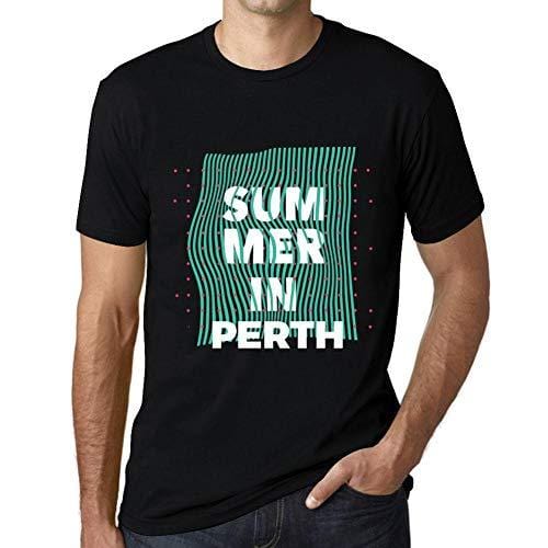 Ultrabasic - Homme Graphique Summer in Perth Noir Profond