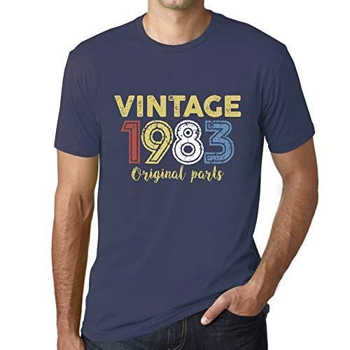 Ultrabasic - Homme Graphique Vintage 1983 T-Shirt Denim