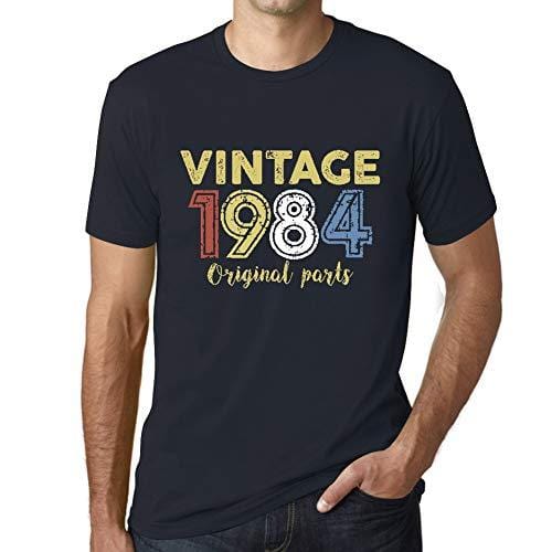 Ultrabasic - Homme Graphique Vintage 1984 T-Shirt Marine