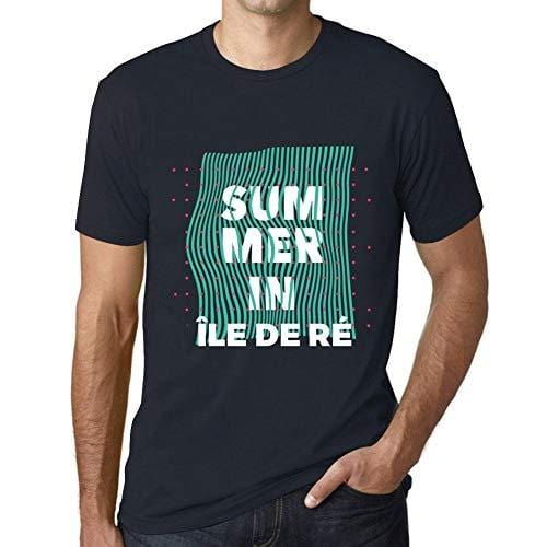 Ultrabasic - Homme Graphique Summer in ŒLE DE R… Marine