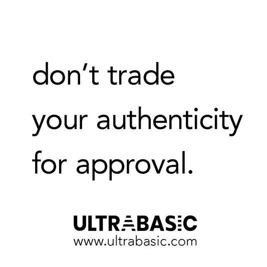 Don't trade your authenticity