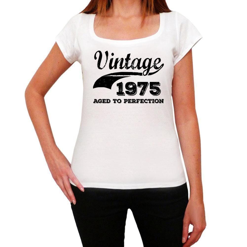 Femme Tee Vintage T Shirt Vintage Aged to Perfection 1975