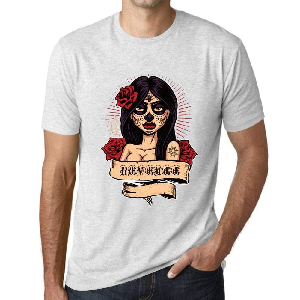 Ultrabasic - Homme T-Shirt Graphique Women Flower Tattoo Revenge