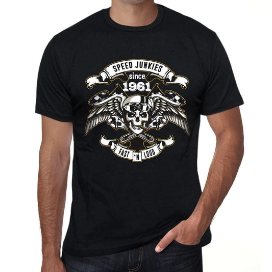 Homme Tee Vintage T Shirt Speed Junkies Since 1961