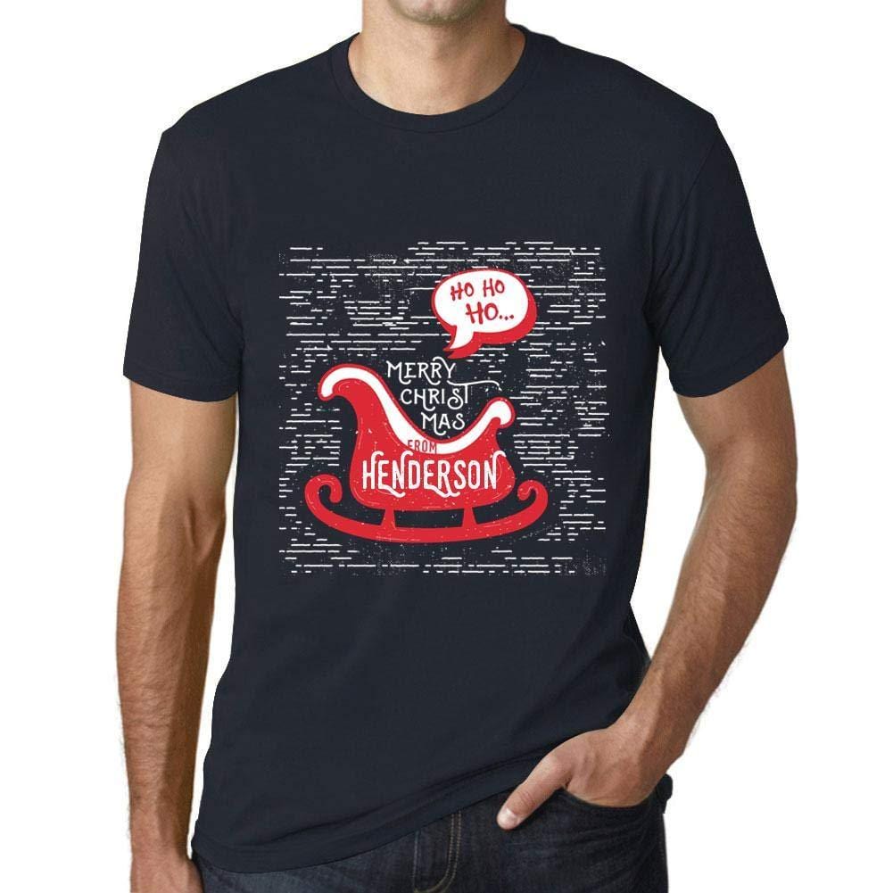 Ultrabasic Homme T-Shirt Graphique Merry Christmas from Henderson Marine