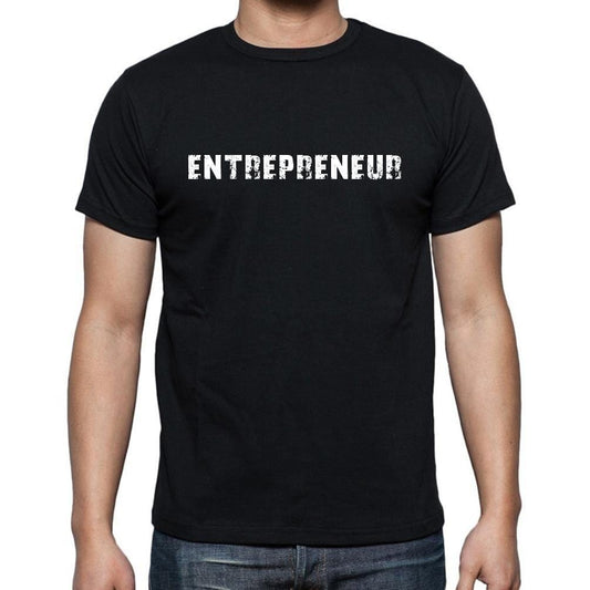 Entrepreneur, t-Shirt pour Homme, en Coton, col Rond, Noir