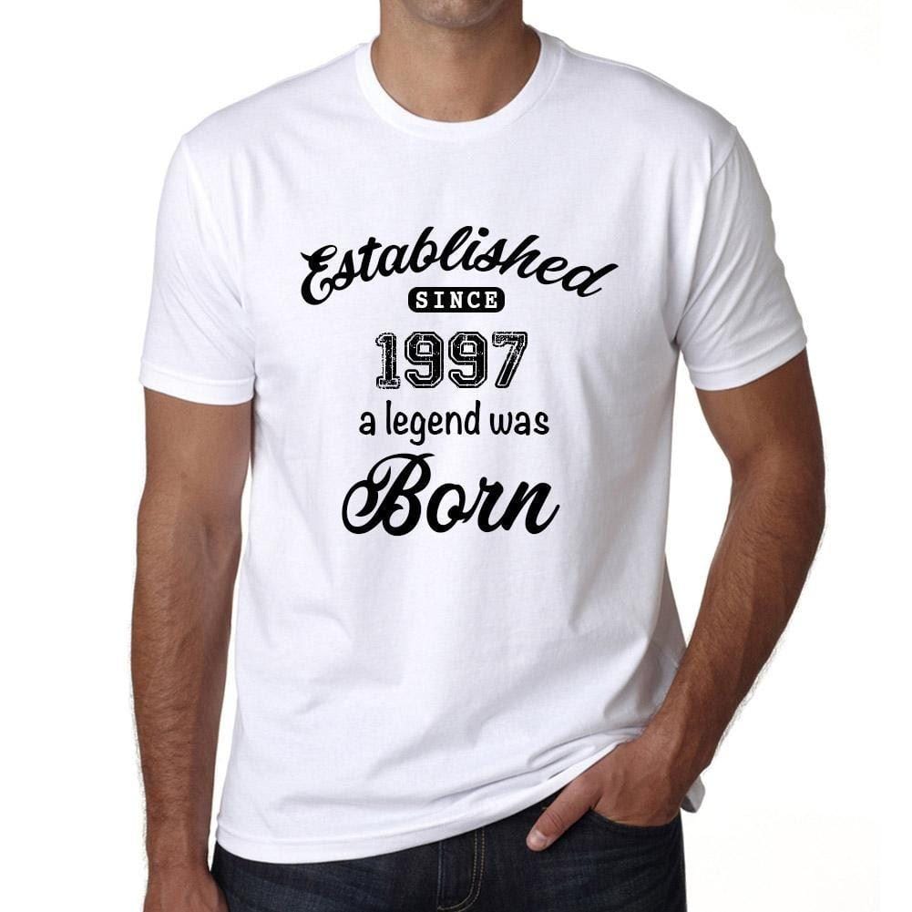 Homme Tee Vintage T Shirt Established Since 1997