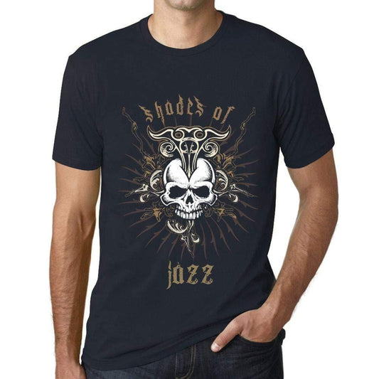 Ultrabasic - Homme T-Shirt Graphique Shades of Jazz Marine