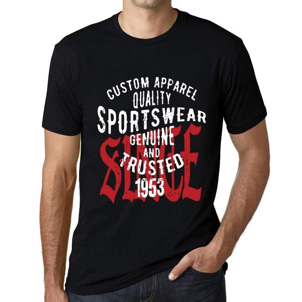 Ultrabasic - Homme T-Shirt Graphique Sportswear Depuis 1953 Noir Profond