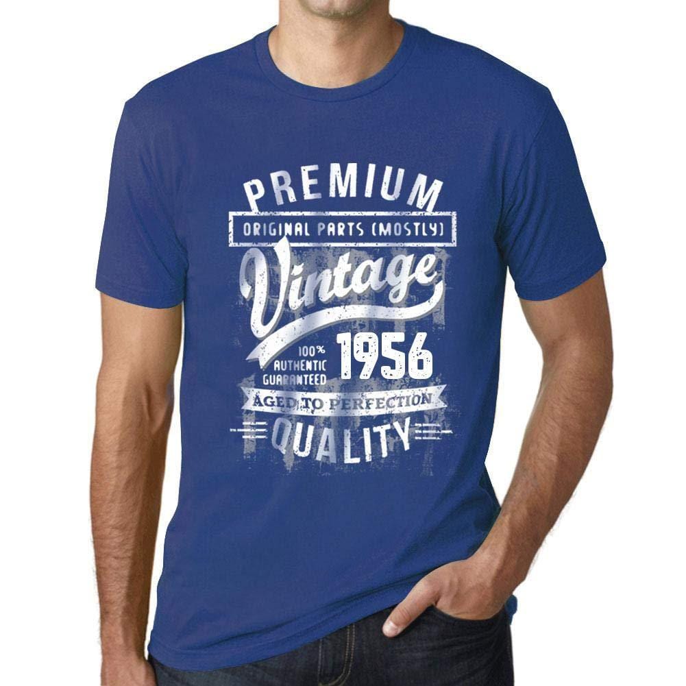 Ultrabasic - Homme T-Shirt Graphique 1956 Aged to Perfection Tee Shirt Cadeau d'anniversaire