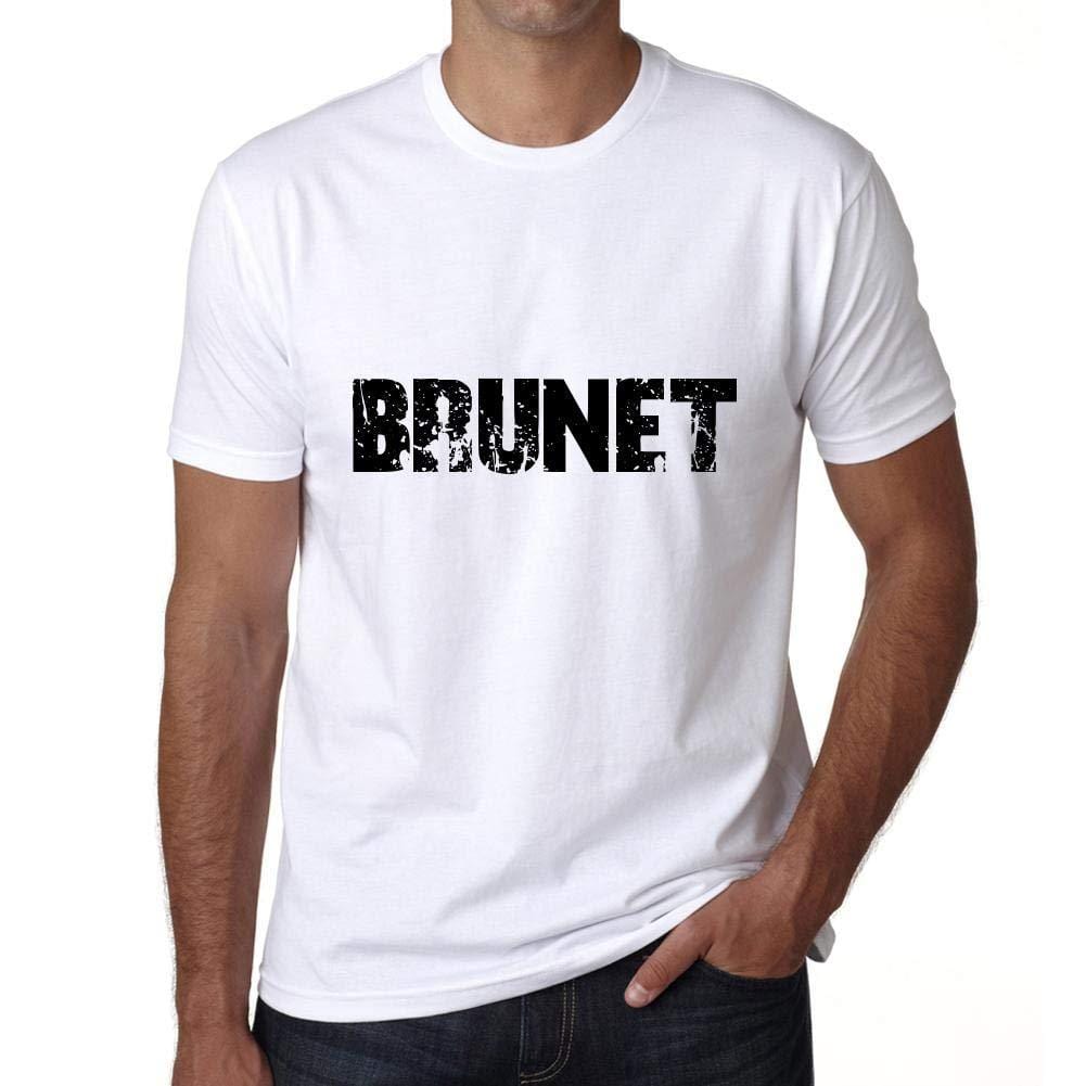 Ultrabasic ® Homme Graphique Imprimé Impressionnant nom de Famille Tée-Shirt Idées de Cadeau Tee Shirt Brunet