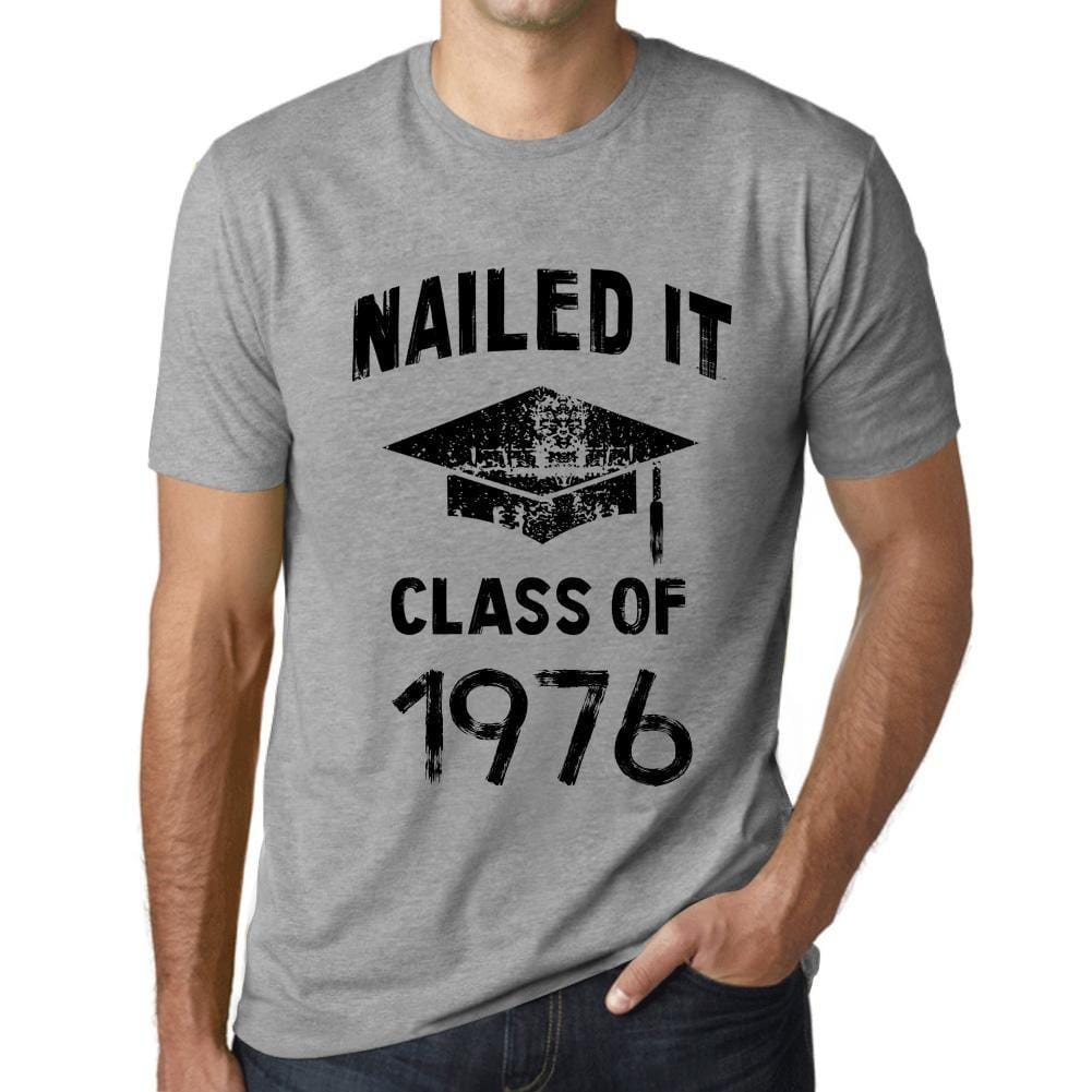 Homme T Shirt Graphique Imprimé Vintage Tee Nailed it Class of 1976