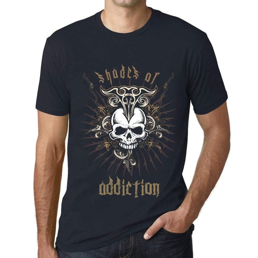 Ultrabasic - Homme T-Shirt Graphique Shades of Addiction Marine