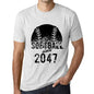 Men&rsquo;s Graphic T-Shirt Softball Since 2047 Vintage White - Ultrabasic