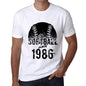 Men’s <span>Graphic</span> T-Shirt Softball Since 1986 White - ULTRABASIC