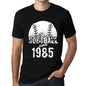 Men’s <span>Graphic</span> T-Shirt Softball Since 1985 Deep Black - ULTRABASIC