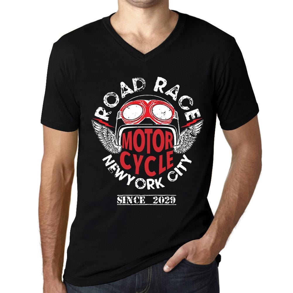 Road Race Black Mens T Shirt