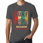 Men&rsquo;s Graphic T-Shirt Surf Summer Time BELHAVEN Mouse Grey - Ultrabasic