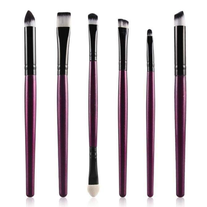 6PCS Cosmetic Makeup Brush Lip Makeup Brush Eyeshadow Brush - Ultrabasic