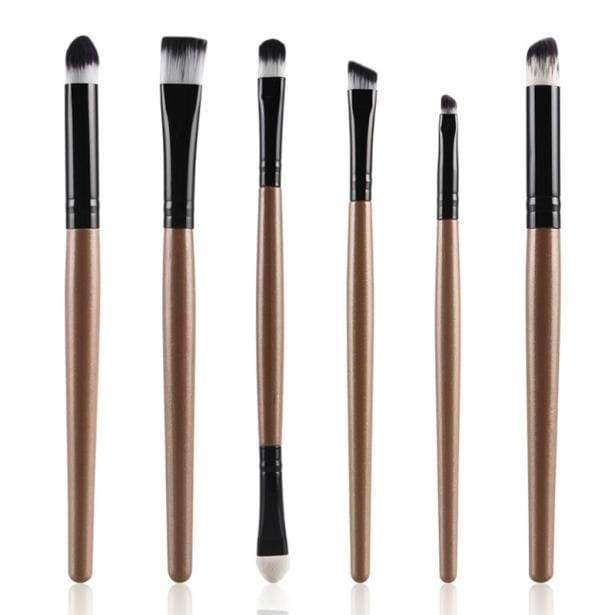 6PCS Cosmetic Makeup Brush Lip Makeup Brush Eyeshadow Brush - Ultrabasic