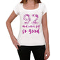92 And Never Felt So Good, White, Women's Short Sleeve Round Neck T-shirt, Gift T-shirt 00372 - Ultrabasic