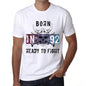 92 Ready To Fight Mens T-Shirt White Birthday Gift 00387 - White / Xs - Casual