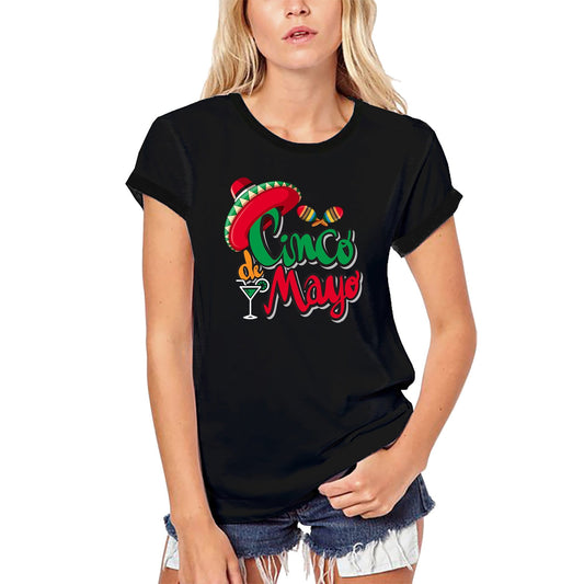 ULTRABASIC Women's Organic T-Shirt Cinco de Mayo - Funny Mexican Tradition Tee Shirt